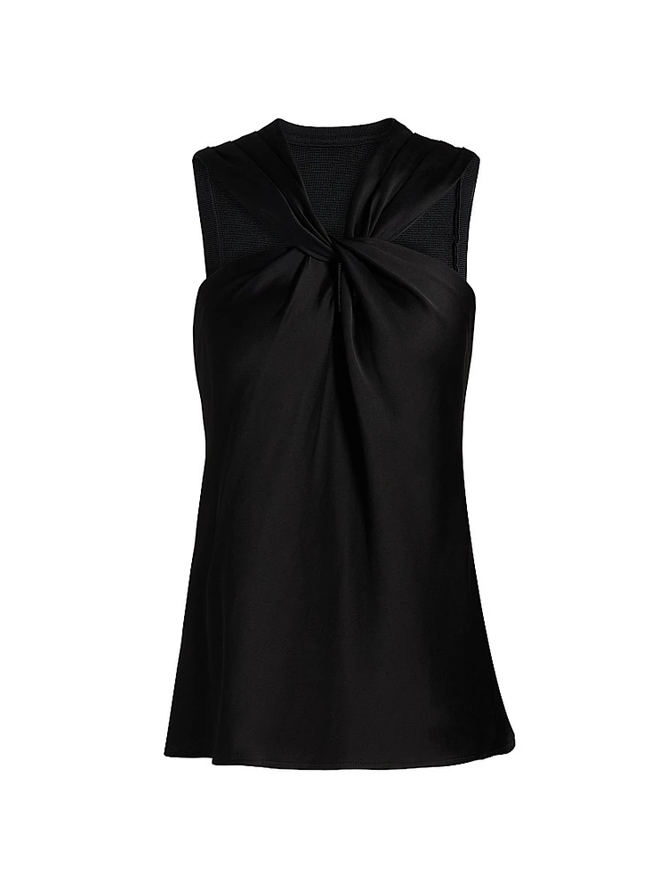 Ria Stretch Jersey Halter Top