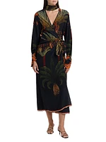 Eternity Begins Wrap Dress