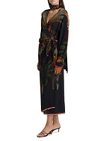 Eternity Begins Wrap Dress