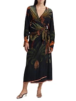 Eternity Begins Wrap Dress