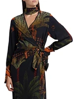 Eternity Begins Wrap Dress