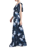 Chelsea Floral Georgette Gown