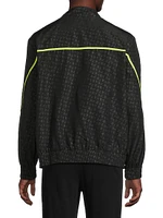Melvin Logo Print Windbreaker Jacket