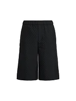 Skull Jacquard Shorts