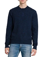 Wool-Blend Crewneck Sweater