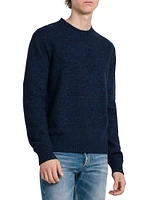 Wool-Blend Crewneck Sweater
