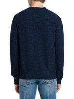 Wool-Blend Crewneck Sweater