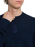 Wool-Blend Crewneck Sweater
