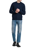 Wool-Blend Crewneck Sweater