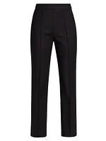 Vega Stretch Cotton High-Rise Crop Pants