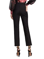 Vega Stretch Cotton High-Rise Crop Pants