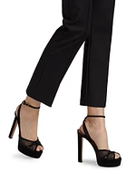 Vega Stretch Cotton High-Rise Crop Pants