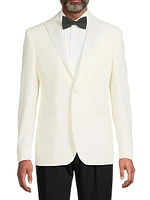 Peak Lapel Wool Dinner Jacket