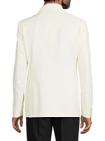 Peak Lapel Wool Dinner Jacket