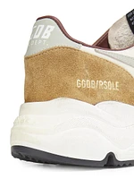 Running Leather Low-Top Sneakers