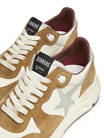 Running Leather Low-Top Sneakers