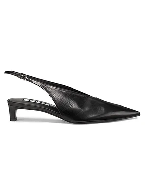 Cruise 35MM Leather Kitten-Heel Pumps