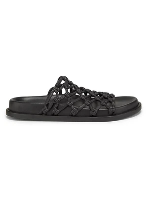 Woven Leather Sandals
