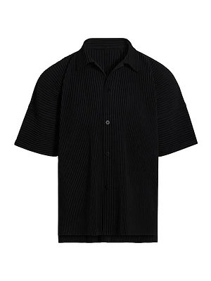 Monthly Colors: April Button-Front Shirt