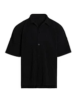 Monthly Colors: April Button-Front Shirt