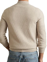 Chester Wool Quarter-Zip Sweater