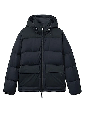Carston Padded Hooded Zip-Up Jacket