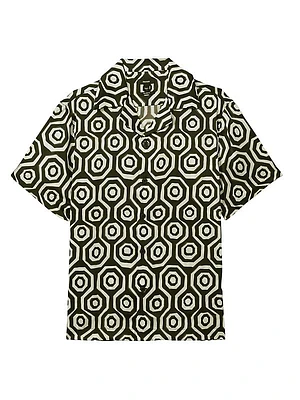 Canape Geometric Short-Sleeve Shirt