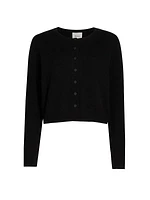 Clara Cashmere & Wool Crewneck Cardigan