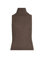 Rowyn Cashmere Turtleneck Tank
