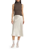 Rowyn Cashmere Turtleneck Tank