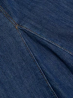 Serafina Denim Midi-Dress