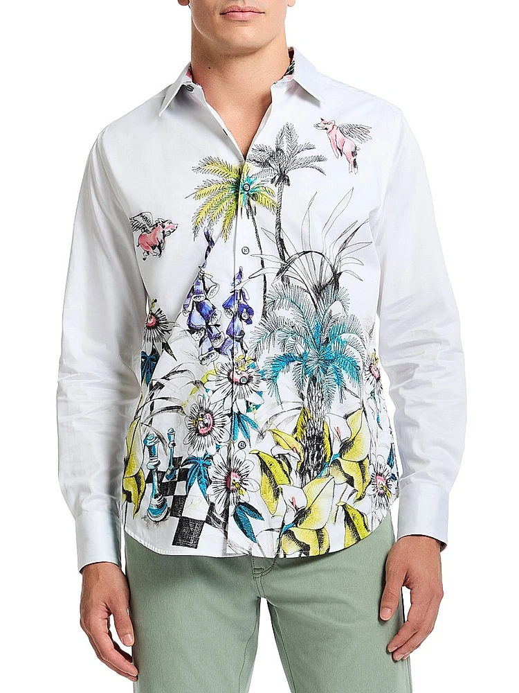 When Pigs Fly Woven Shirt