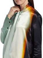 Fluid Scarf Blouse