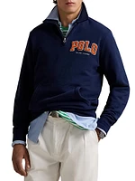 The RL Fleece Logo Collared Sweatshirt