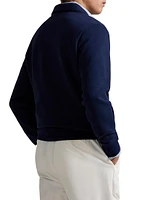 The RL Fleece Logo Collared Sweatshirt