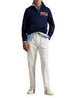 The RL Fleece Logo Collared Sweatshirt