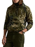 Palm-Camo Double-Knit Hoodie
