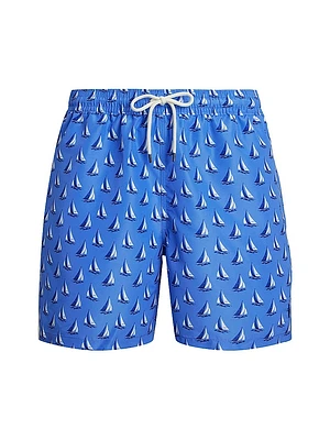 Nautical Traveler Classic Swim Trunks