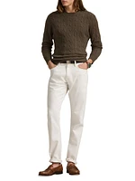 The Iconic Cable-Knit Cashmere Sweater