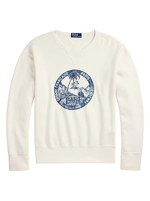 Graphic Crewneck Sweatshirt