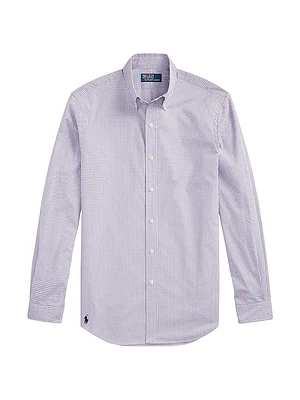 Checked Poplin Classic-Fit Shirt