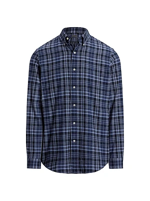 Plaid Performance Twill Shirt