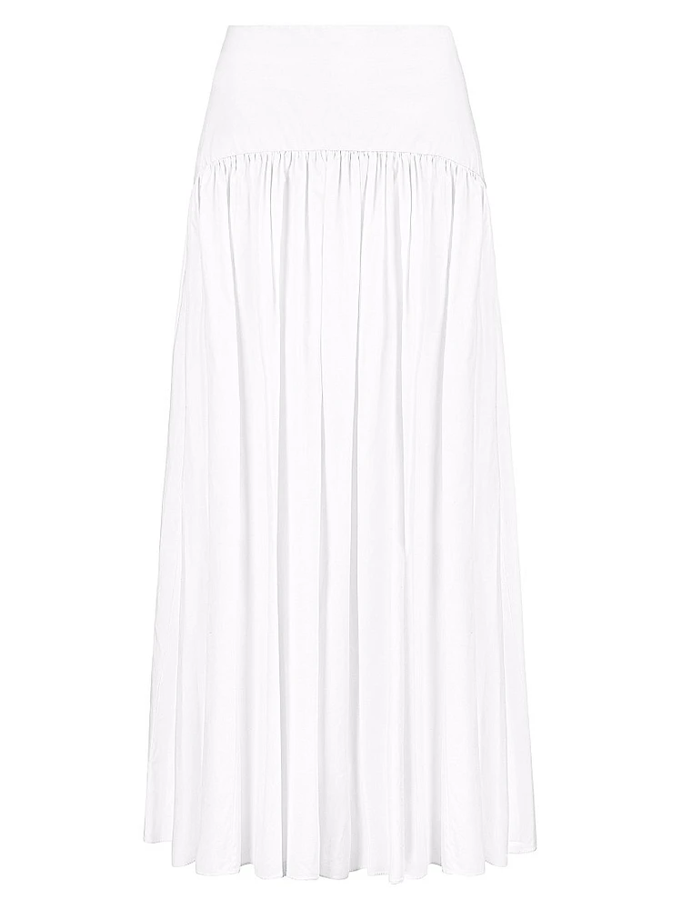Procida Cotton Maxi Skirt