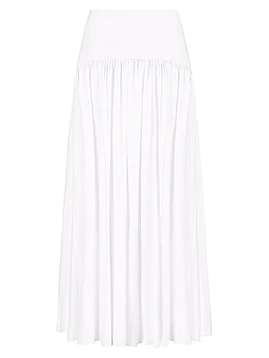 Procida Cotton Maxi Skirt