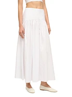 Procida Cotton Maxi Skirt