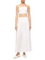 Procida Cotton Maxi Skirt