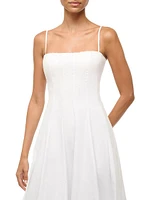 Wylie Stretch-Cotton Midi-Dress