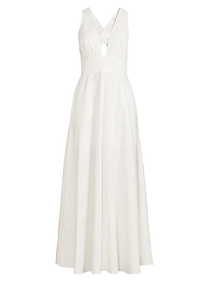 Catarina Poplin Maxi Dress