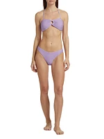 Margot Textured Bikini Bottom
