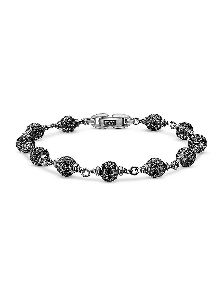 Spiritual Beads Rosary Bracelet Sterling Silver